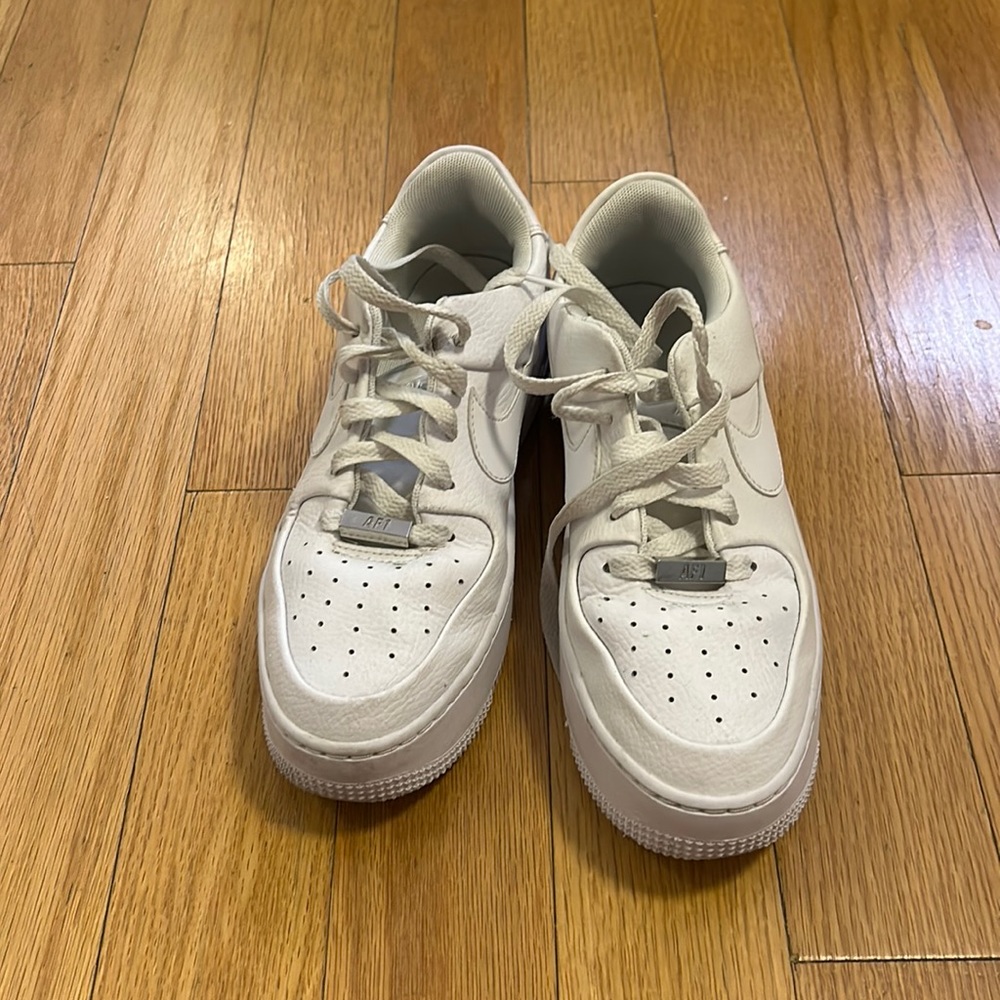 Nike Air Force 1 platform sneakers, good condition